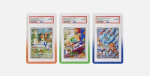 GradedGuard Summer Sips Paquete de 3 Protectores de Tarjeta Protectores Clasificados PSA *EN MANO* - Imagen 1 de 1