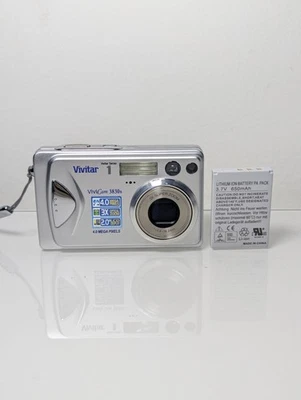 Vivitar Vivicam 3830s 4.0MP Digital Camera (Tested Working)  - Image 1 of 4