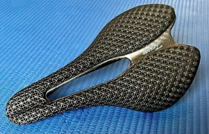 Ryet Ultimate 3D Printed, Full Carbon Ultralight Bicycle Saddle, 245mm X 145mm - Picture 1 of 8