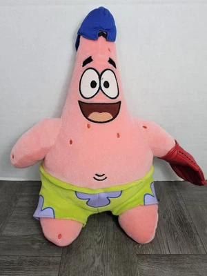 Patrick Star Plush Toy By Nanco 2005 - 13" Tall - Image 1 of 4