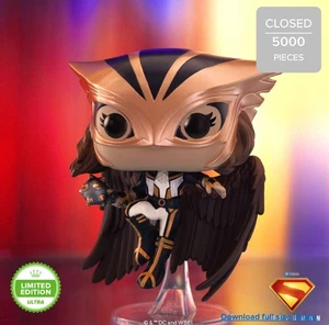 POP! HAWKGIRL CON POP!PROTECTOR LE 5000 agotado - Imagen 1 de 3