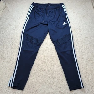 Adidas Tiro ClimaCool Track Pants Men’s Large Navy Blue Soccer Training Joggers - Picture 1 of 9