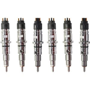 Set of 6 Fuel Injectors Gas for Ram Truck Dodge 4500 5500 3500 2500 2007 - Picture 1 of 12