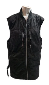 SCOTTeVEST Travel Tech Vest Black Multi Pocket Full Zip Men’s Large - Picture 1 of 9