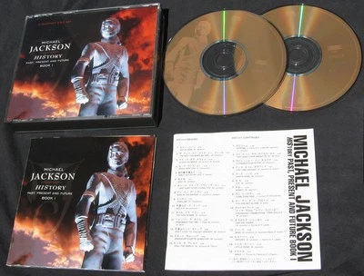 Michael Jackson Coffret HISTORY Double Album CD Japanese Box Set Disc JAPAN 1995 - Photo 1/4