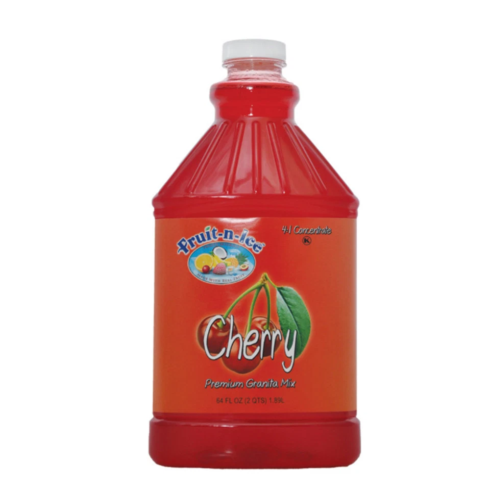 Fruit-N-Ice - Granita / Frozen Drink Mix CHERRY 64oz