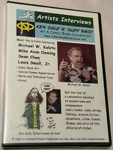 Ken Gale’s ‘Nuff Said ! Artist Interviews Evaluation Comics (DVD) *NEW, RARE* - Picture 1 of 2