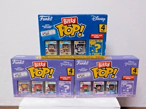 Lote C1220 Funko Bitty Pops "Paquete Disney (2x Princesa / 1x Regular)" (Nuevo) - Imagen 1 de 13