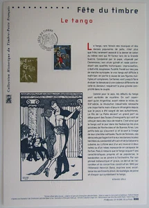 Document Philatélique 1er Jour : 36 2015 - Fête du timbre Le Tango - Picture 1 of 1