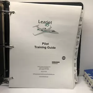 Learjet 45 Pilot Training Guide 2000 Bombardier - Picture 1 of 3