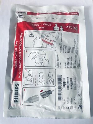 XFT M3713A Electrode Pad of Philips HeartStart FR2 FR2+ FR3 FRX DFM100 XL+ 2027.2.28