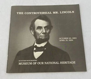 THE CONTROVERSIAL MR LINCOLN MUSEUM OF NATIONAL HERITAGE EXHIBITION 1983 - Picture 1 of 9