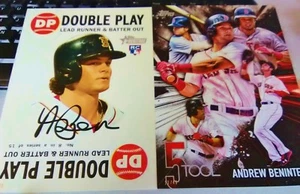 2 DIF TOPPS JUMBO ANDREW BENINTENDI RC JUMBO #/49 MT 2017 5 TOOLS HERITAGE - Picture 1 of 1
