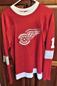 Vintage 1960er Detroit Red Wings # 1 Sawchuk WinnWell Medium Erwachsenen Trikot - Bild 1 von 5