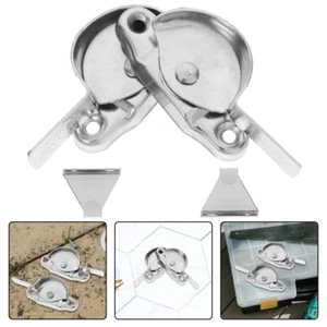 12 Sets Child Safety Window Security Lock Window Lock Horizontal Sliding Window - Picture 1 of 12
