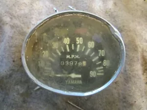 Yamaha L5 1969 velocímetro soporte abrazadera speedo - Imagen 1 de 5