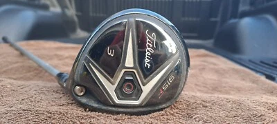 Club de Golf TITLEIST 915F 3 15 Madera Negra DERECHA Grafito R Flex Regular.  Ver Foto 1 de 4
