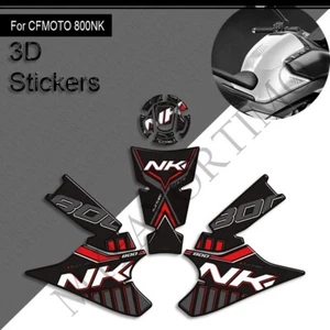 For CFMOTO 800NK 800 NK motorcycle fuel tank pad resin 3D sticker 2024 2025 - Picture 1 of 16