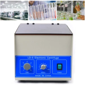 Centrifuga elettrica 50 ml × 8 macchina separatore centrifuga da banco laboratorio medico - Foto 1 di 13