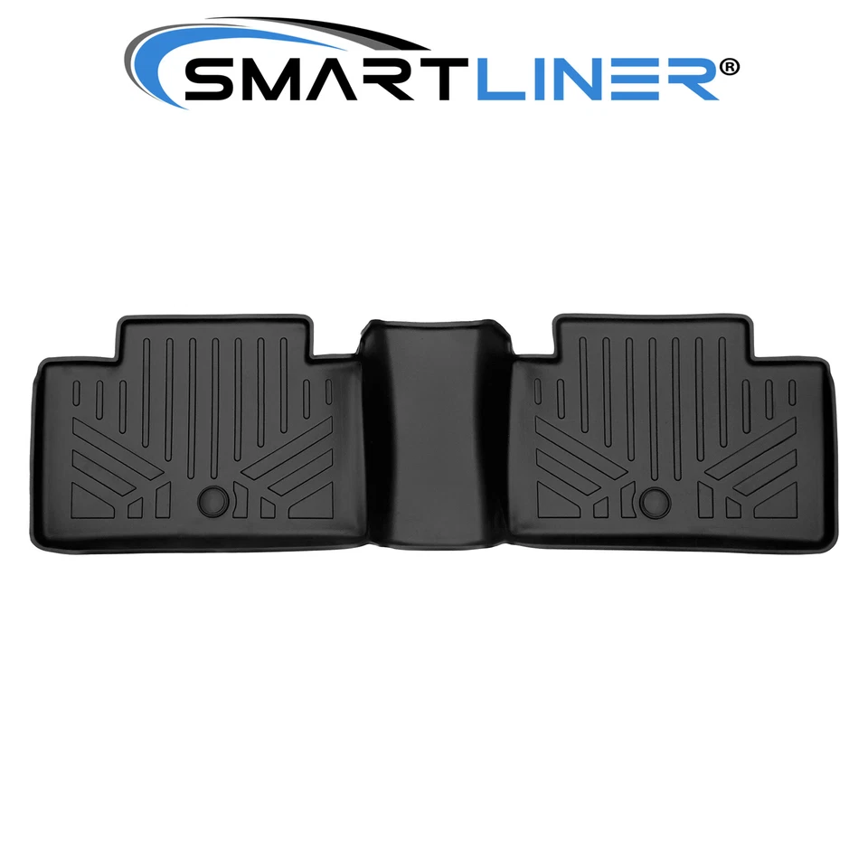 SMARTLINER Custom Fit Floor Mats 2nd Row TPE All Weather 2021-2025 Infiniti QX50 - Image 1 of 4