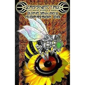 Bassnectar Concert Poster, 2011 NEW Rock Band Handbill - Picture 1 of 1