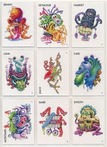 2020 UGLY STICKERS ON-DEMAND COMPLETE SET (20) STATED PRINT RUN 500 SETS (C) - Picture 1 of 3