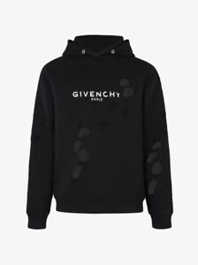 Givenchy Hoody Mens £850 Sz Medium distressed Authentic