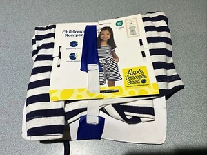 NEW. CHILDREN’S ROMPER SIZE S BRAND NEW STRIPED ALEX LEMONADE STAND FREE SH - Picture 1 of 7