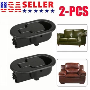 2PC Universal Recliner Replacement Pull Handle Chair Sofa Couch Release Lever - Picture 1 of 9