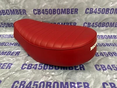 1970 - 1973 年本田 SL125 新座椅红色。 SL125 K0 K1 K2 座椅 SL100 70-73。 金属平底锅 — 第 1/4 张图片