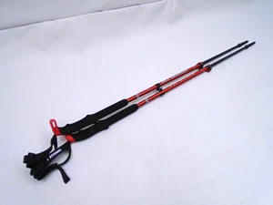 ATOMIC AJ5005456001 BCT TOURING ALUMINUM / CARBON SQS RED 95–145CM SKI POLES - Picture 1 of 11