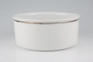 Thomas - Medaillon Thick Platinum Band - Serving Bowl - 66568G - Picture 1 of 1