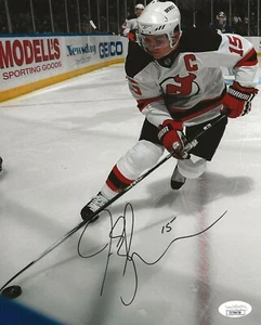 Jamie Langenbrunner signed New Jersey Devils 8x10 photo autographed JSA - Picture 1 of 2