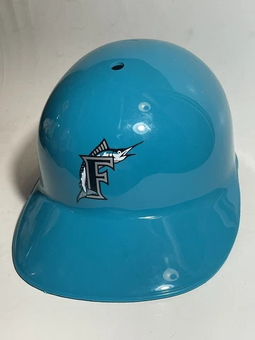 Florida Marlins vintage full size MLB plastic batting helmet helmet with liner Cover