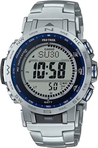 BRAND-NEW Casio PRO TREK PRW-31YT-7JF Solar Radio Watch with Titanium Band (JDM) - Picture 1 of 1