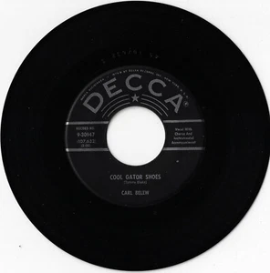 CARL BELEW cool gator shoes U.S. DECCA 45rpm 9-30947_1959 ROCKABILLY<>R&R - Picture 1 of 1