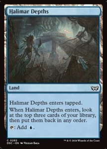 MTG - HALIMAR DEPTHS - Duskmourn Commander (C) - Picture 1 of 1