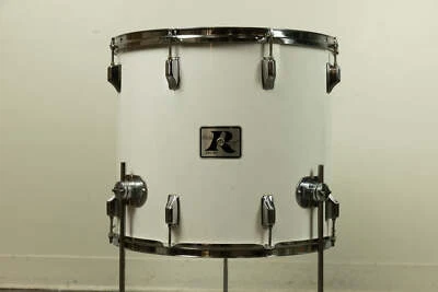 Rogers años 70 16x18" Nueva Inglaterra Blanco "Big R" Piso Tom Foto 1 de 4