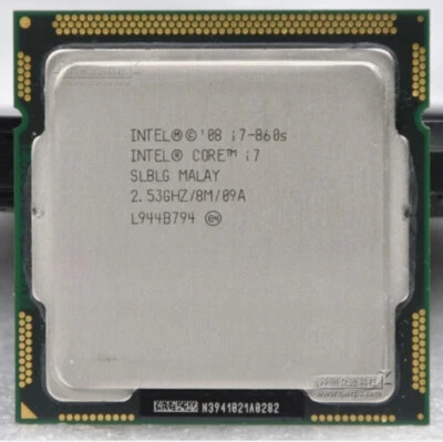 Intel Core i7-860S i7 860S 2.53 GHz Quad-Core (BV80605003210AD) Processor - Image 1 of 3