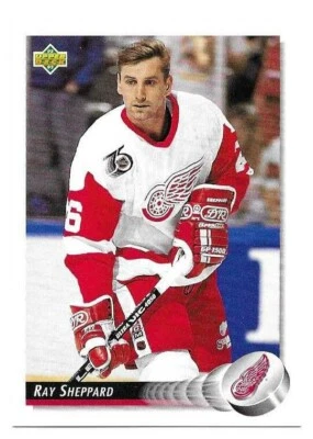 RAY SHEPPARD 1992-93 UPPER DECK CARD NEAR MINT+ CONDITION - Image 1 of 2