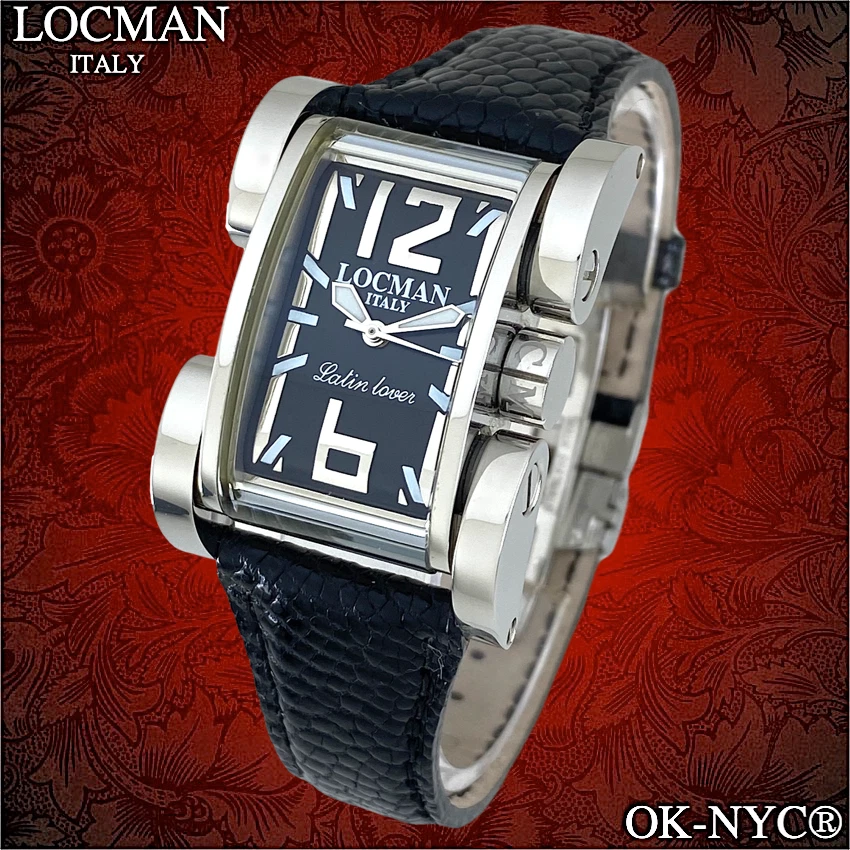 Reloj de cuarzo para dama Locman Latin Lover 27 mm x 40 mm con R 3 ATM avestruz Ref 502 Foto 1 de 4