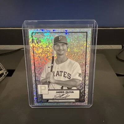 Jared Oliva 2021 Topps Chrome Platinum Mini Diamond #79 RC Rookie - Image 1 of 2
