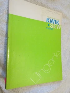 Kerstin Martensson's Kwik método de costura para coser lencería 1971 libro PB vintage - Imagen 1 de 7