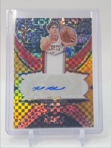 REED SHEPPARD 2024-25 SELECT RPA ROOKIE PATCH GOLD PRIZM RC AUTO /10 Q3356 - Picture 1 of 2