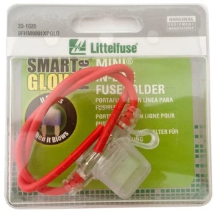 0FHM0001XPGLO In-Line Fuse Holder for Smart Glow MINI Blade Style Fuse - Picture 1 of 2