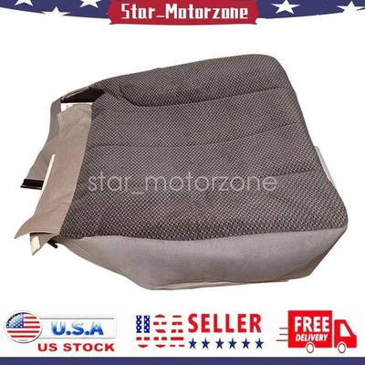 For 2003-2005 Dodge Ram 1500 2500 3500 SLT Driver Bottom Cloth Seat Cover Tan - Изображение 1 из 4