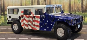 1/18 Exoto 2000 Humvee Gore-Lieberman American Presidential Hummer Diecast - Picture 1 of 21