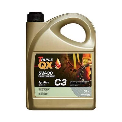 521776061 SynPlus Car Engine Oil 5L 5 Litre 5W30 Fully Synthetic Triple QX TQX - Image 1 of 4