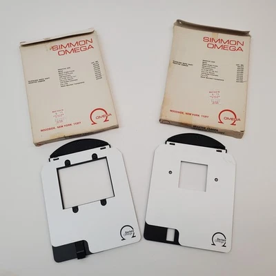 Portador negativo de cambio rápido sin vidrio OMEGA 423‐224 y 423‐225 cuarto oscuro vintage Foto 1 de 4