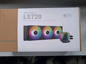 DeepCool LT720 Premium Liquid CPU Cooler, 360mm, High-Performance FK120 FDB Fans - Afbeelding 1 van 7